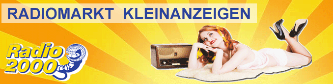 Radiomarkt - Kleinanzeigen
