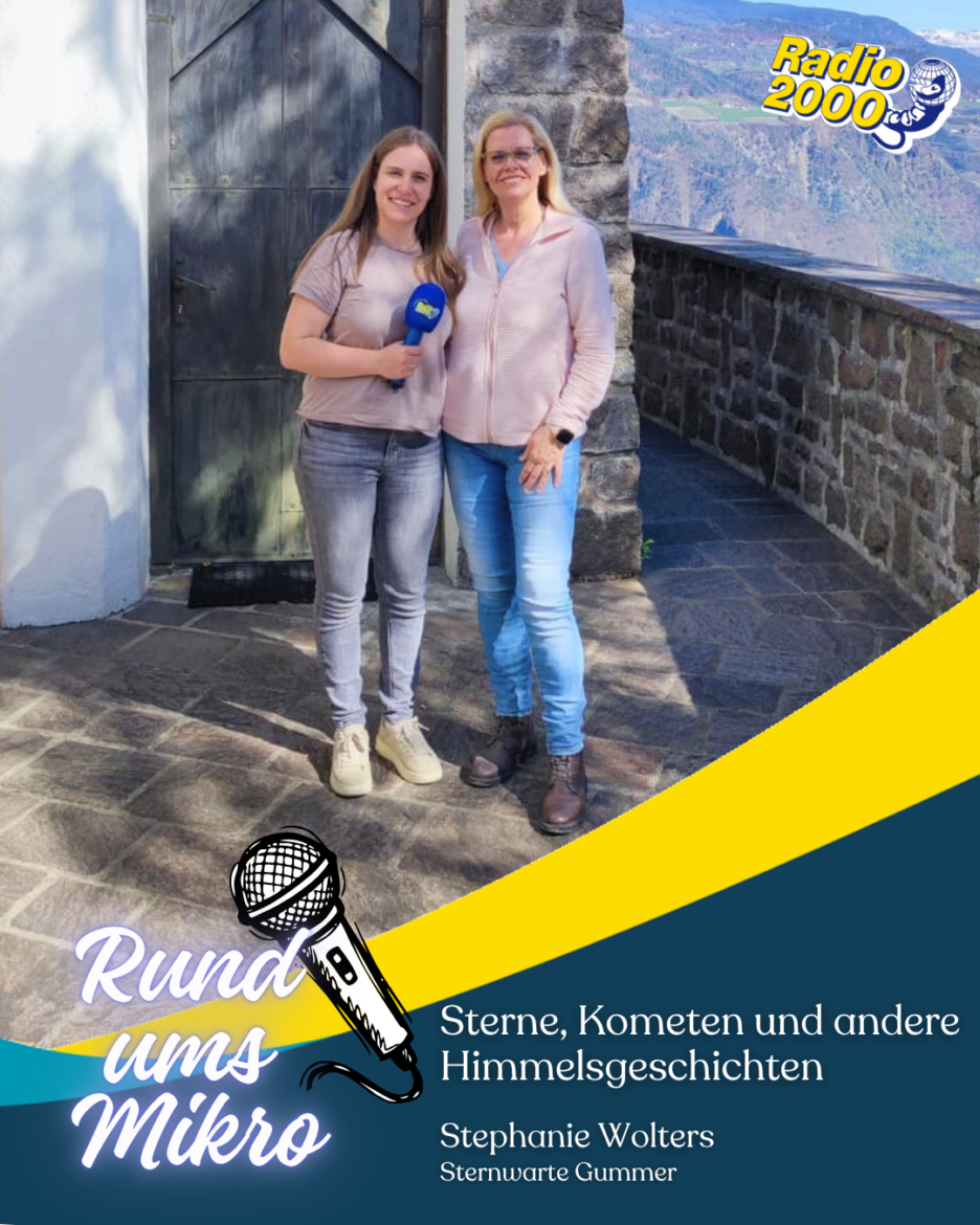 Rund ums Mikro – Sterne, Kometen und andere Himmelsgeschichten mit Stephanie Wolters
